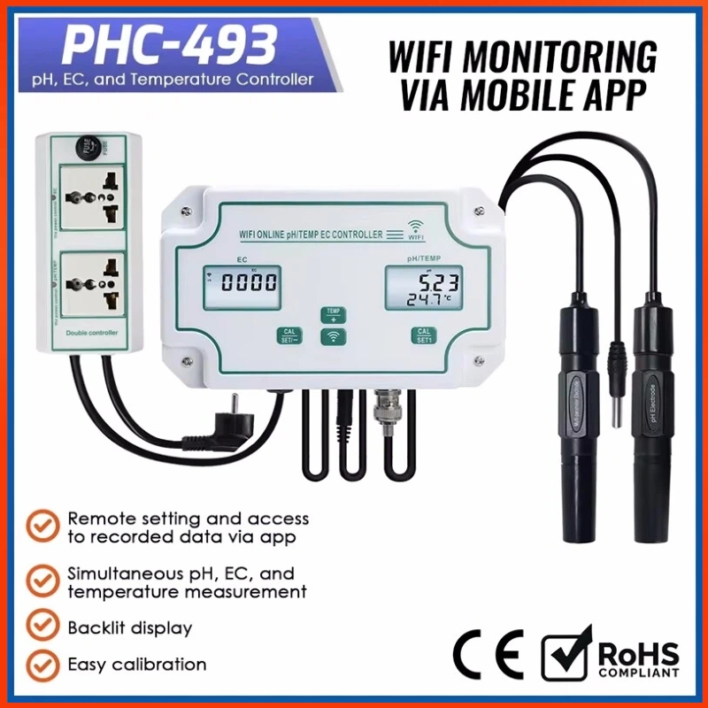 Planted Aquarium Test Kit - GA Tuya Wifi 3-in-1 Aquarium PH