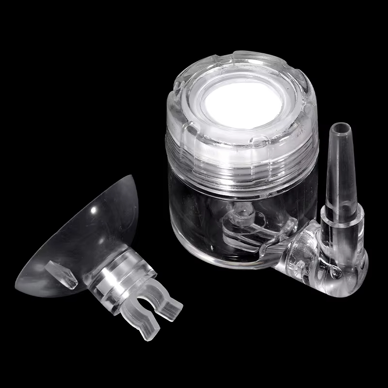 Planted Aquarium Kit - Transparenter Acryl-Aquarium-CO2-Diffusor-Zerstäuber-Kit: Effiziente Kohlendioxid-Veredelung für bepflanzte