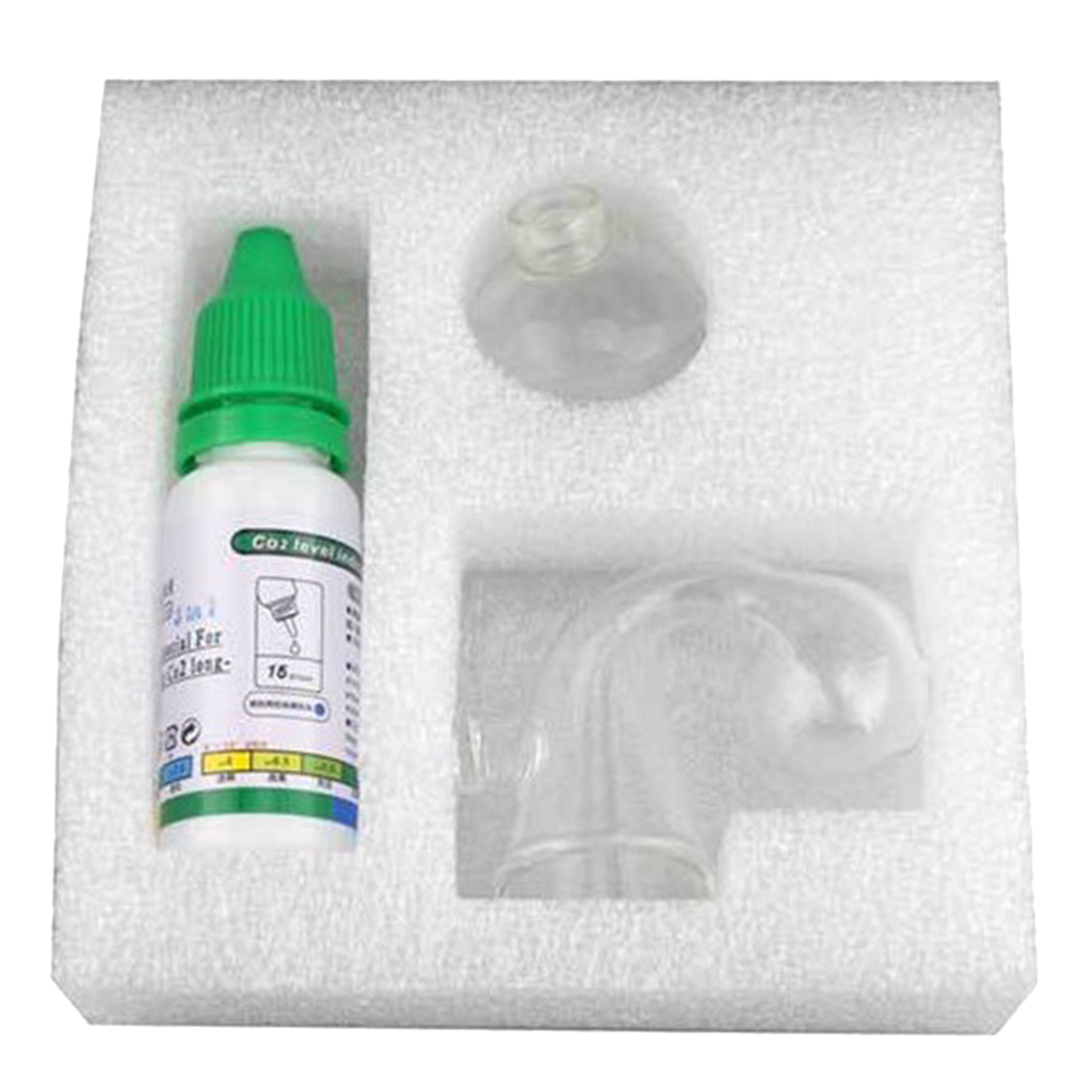 Glass Co2 Drop Checker - Aquarium CO2 Anzeige Lösung Fisch Tank