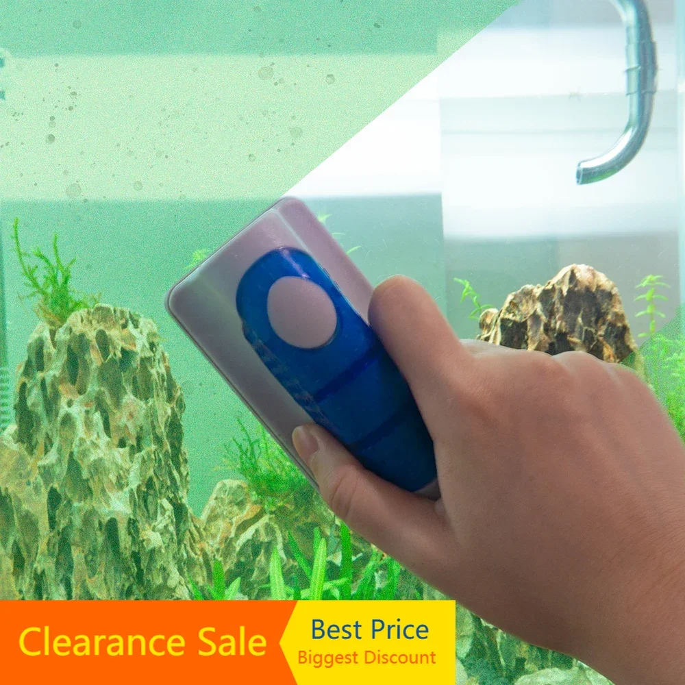 Planted Aquarium Cleaning - Reinigungswerkzeuge für Aquarien, magnetische Algenbürste für