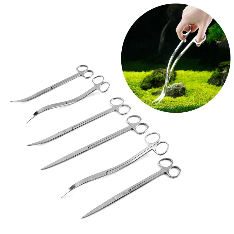 Planted Aquarium Cleaning - Aquarium Schere Werkzeuge Aquarium Pinzette Pflanzen