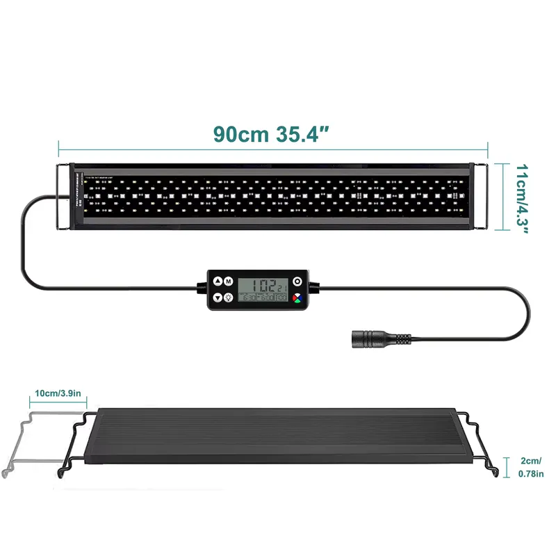 Aquarium For Planted Tank - SIROKA SRK-YFT 90 cm Vollspektrum LED-Aquariumbeleuchtung