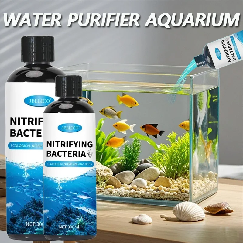 Aquarium Plant Liquid Fertilizer - 300 ml Nitrifizierende Bakterien Flüssigkeit Aquarium
