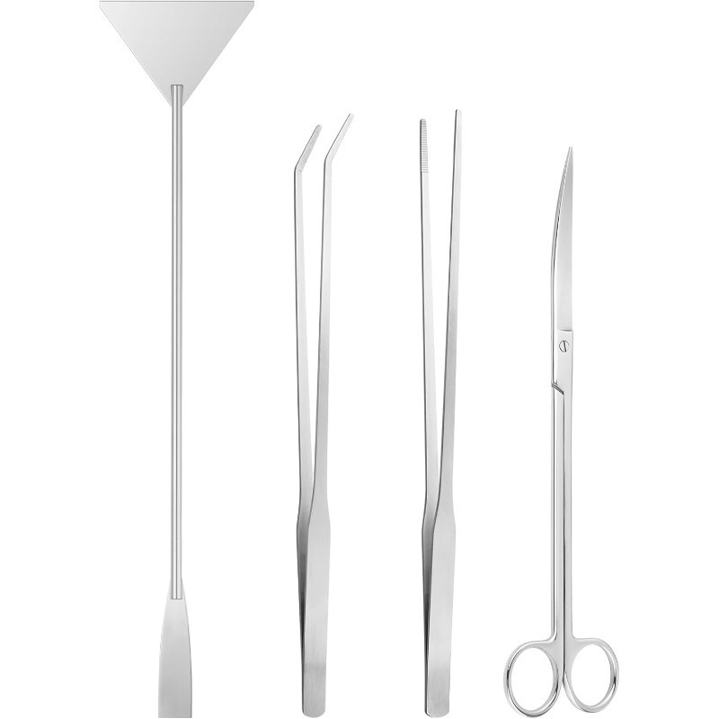 Planted Aquarium Kit - Aquarium-Set Terrarium-Zubehör Inklusive Langer Pinzette für