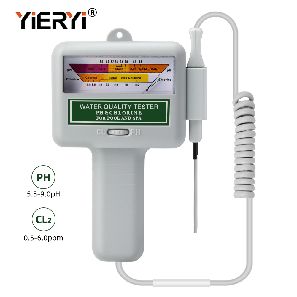 Planted Aquarium Test Kit - Yieryi 2-in-1 PH- und CL2-Messgerät für