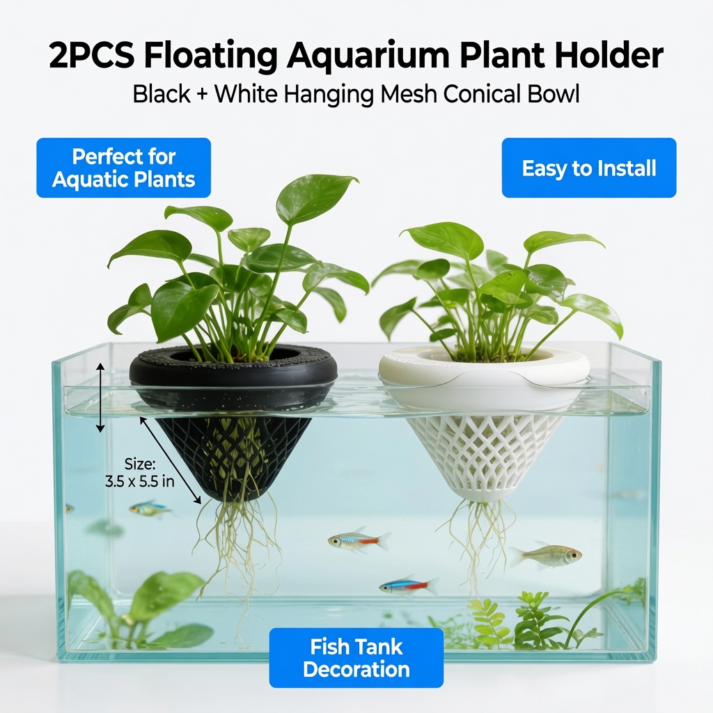 2 Stück Schwimmende Aquarien-P – Aquarium Plant Growth Bewertung und Preis