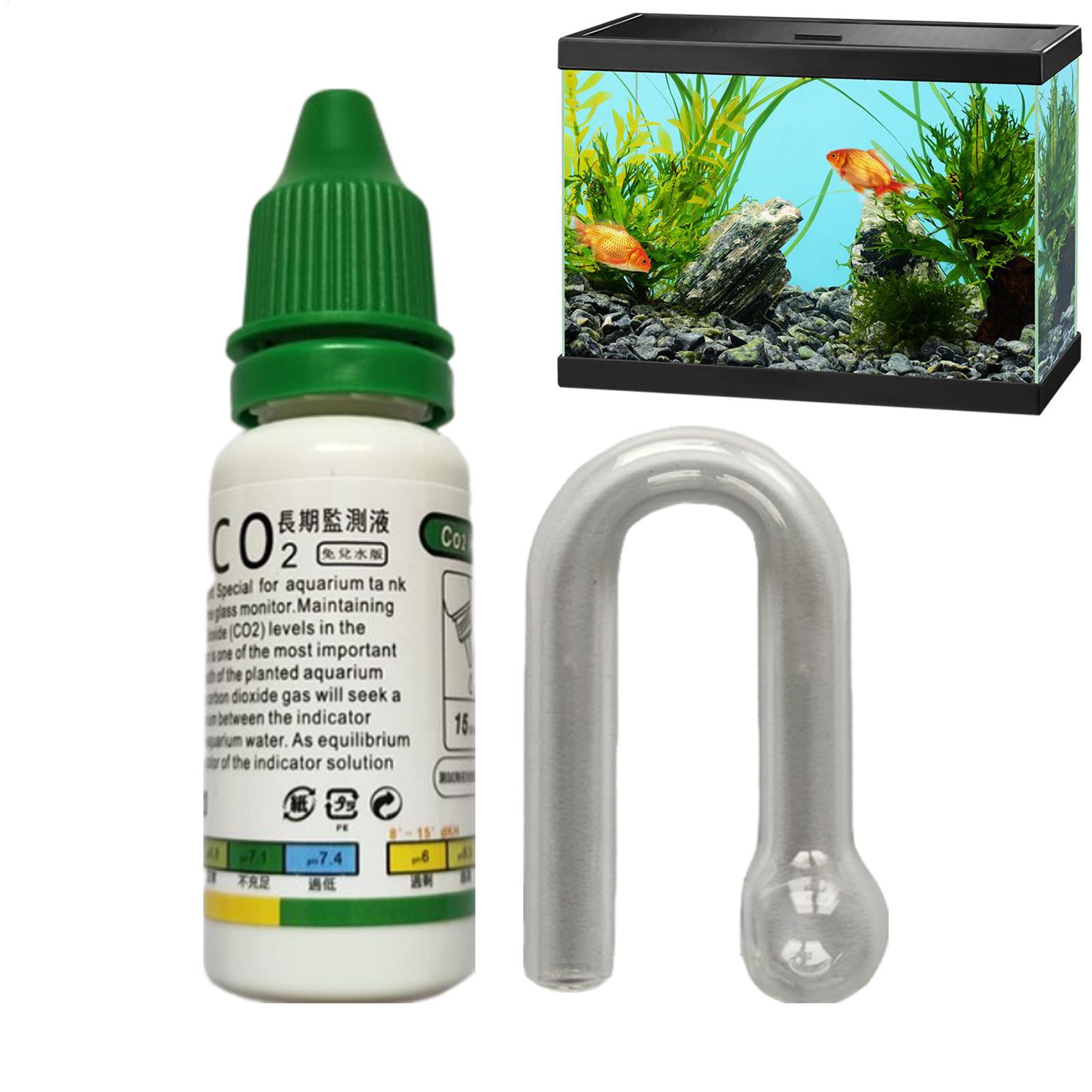 Aquarium CO2-Indikatorlösung:  – Glass Co2 Drop Checker Bewertung und Preis