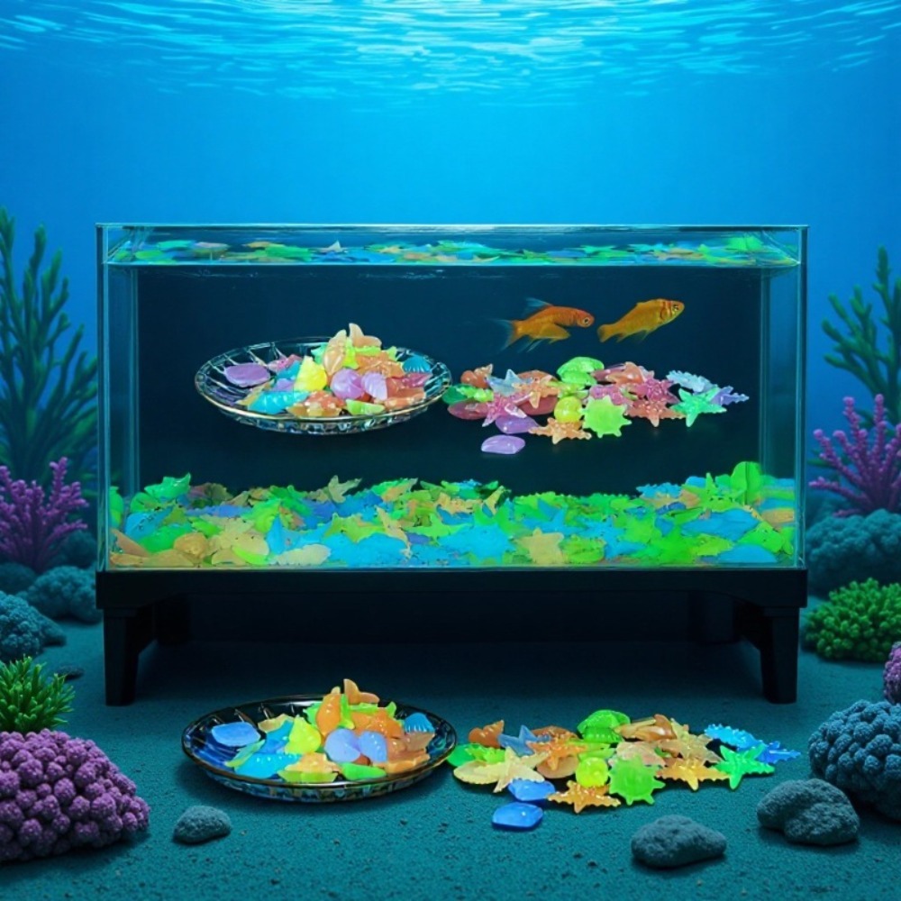 Leuchtende Ozeansteine, fluore – Planted Aquarium Parameters Bewertung und Preis
