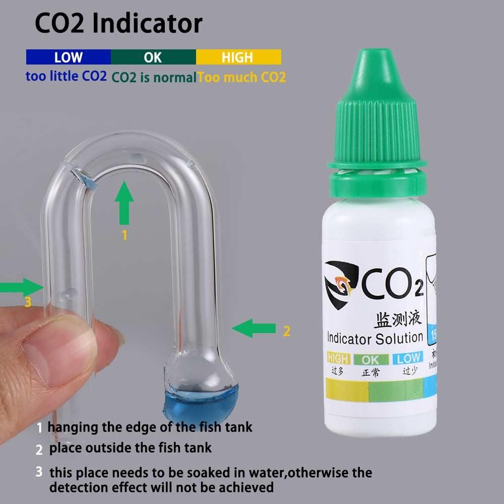 Langzeit-Fischbecken-Tester un – Glass Co2 Drop Checker Bewertung und Preis