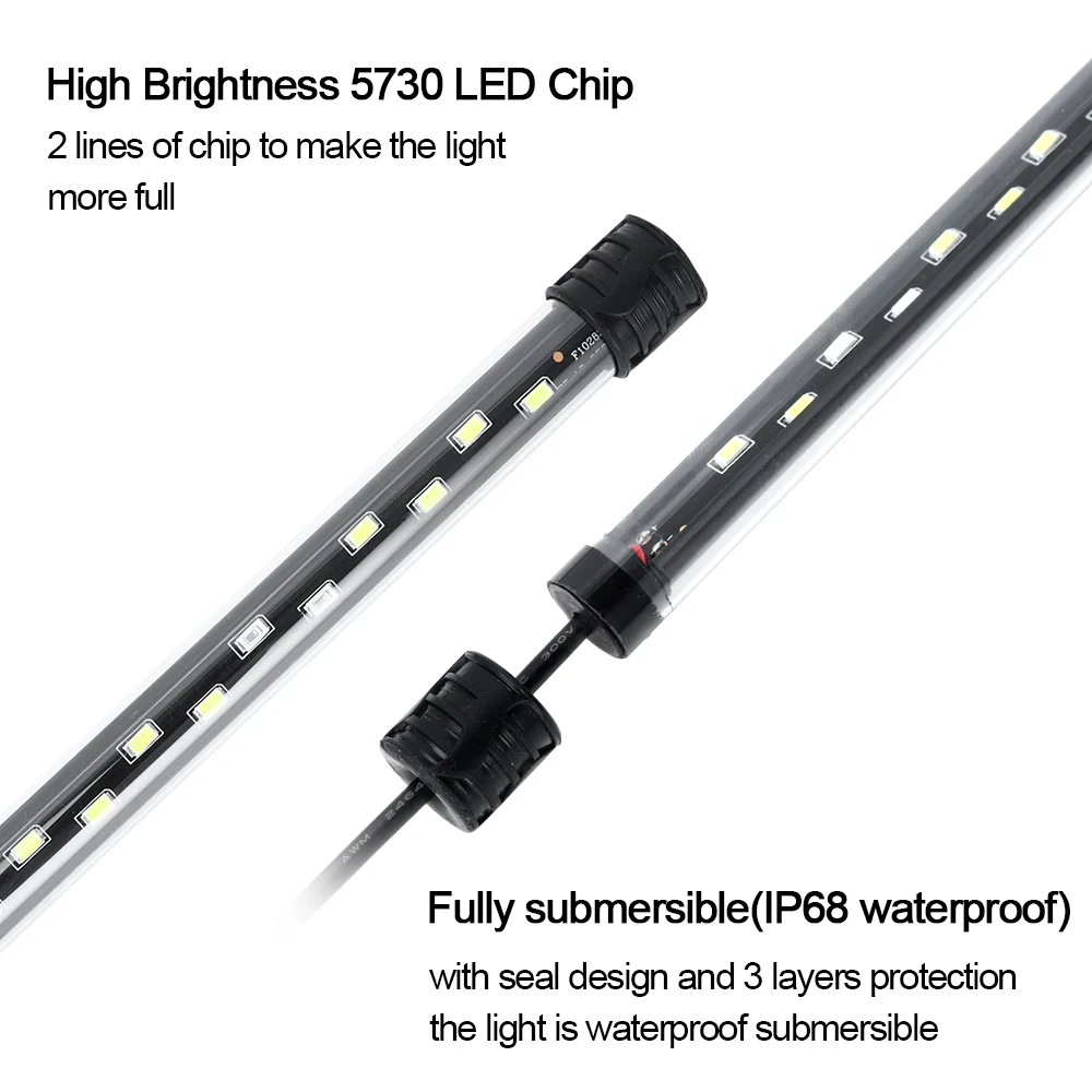 58CM Aquarium Licht LED Pflanz – Aquarium Plant Growth Bewertung und Preis