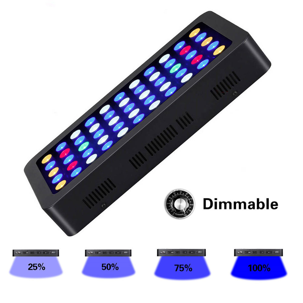 165 W LED-Aquarien, dimmbare K – Planted Aquarium Freshwater Bewertung und Preis