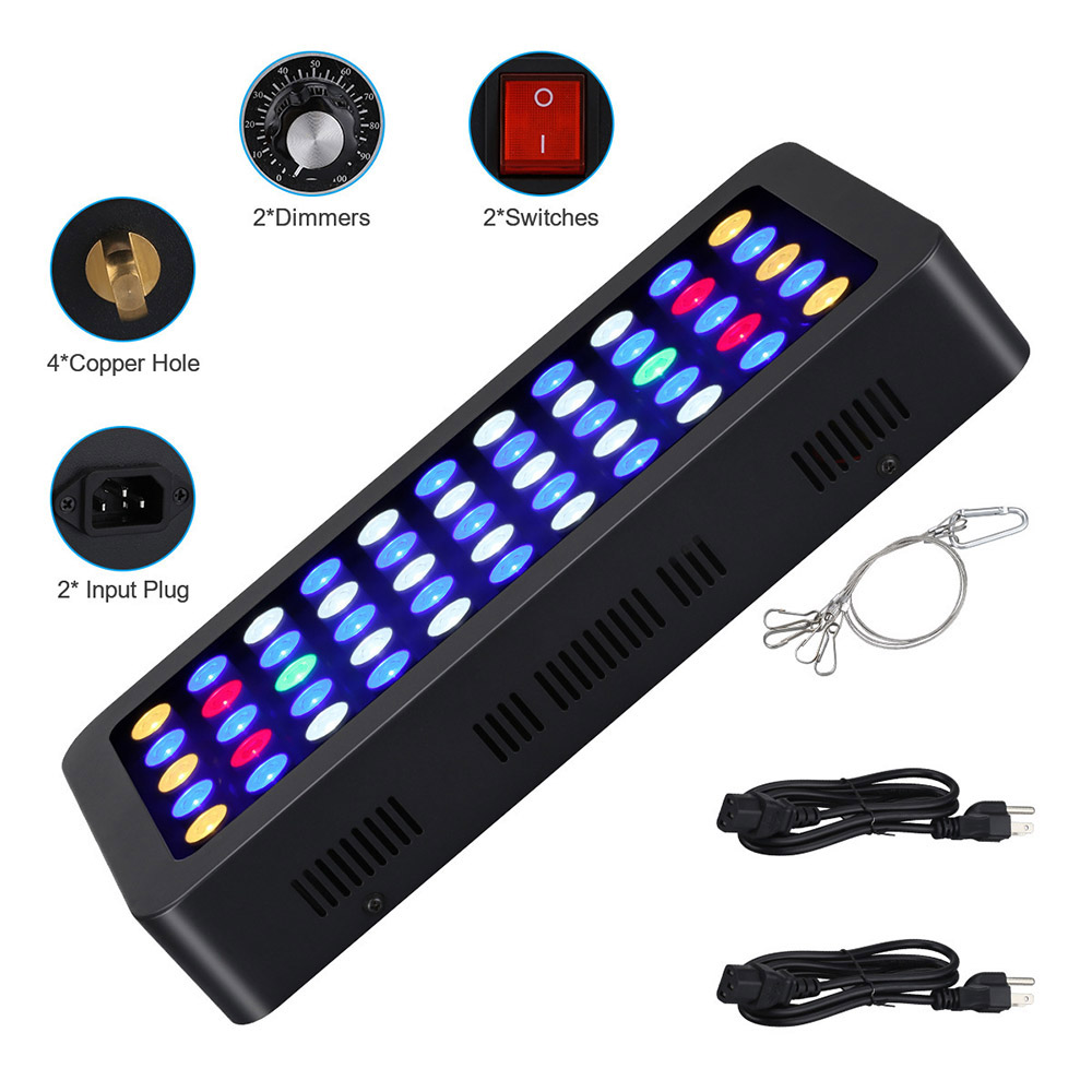 165 W LED-Aquarien, dimmbare K – Planted Aquarium Freshwater Bewertung und Preis
