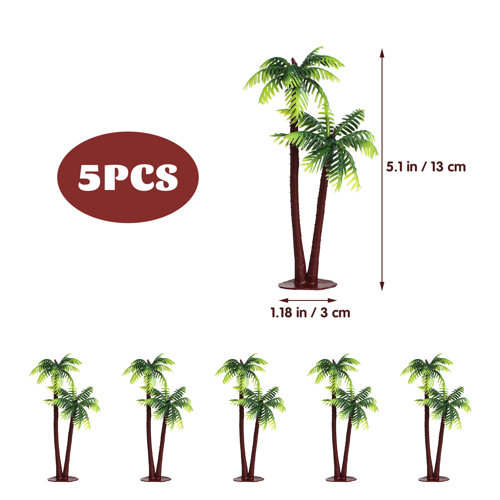 5 Stück Künstliche Kokospalmen – Aquarium For Planted Tank Bewertung und Preis