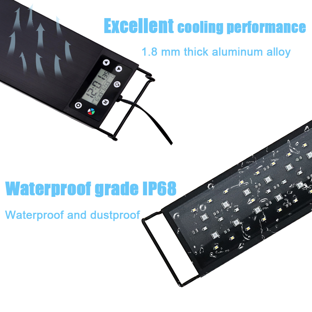 30-60cm Aquarium 24/7 Vollspek – Aquarium Plant Growth Bewertung und Preis