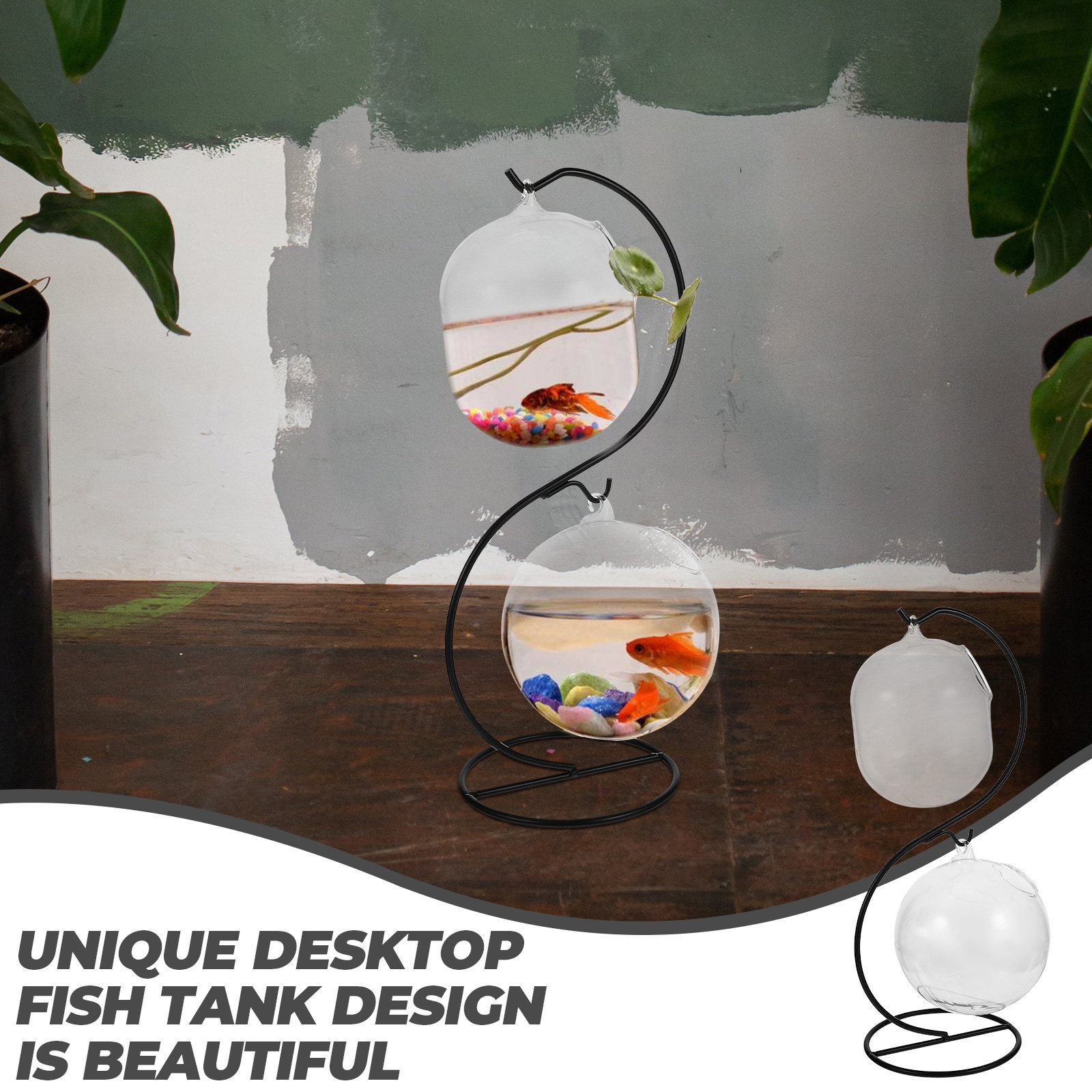 1 Set Kreatives Desktop-Aquari – Aquarium For Planted Tank Bewertung und Preis